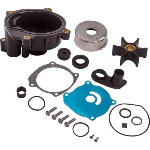 Water Pump Repair Kit for Johnson Evinrude 115hp Looper (except SL Model) 1995-2006 V4 V6 V8 82-92 OMC 394711 777801 9.9HP 15HP