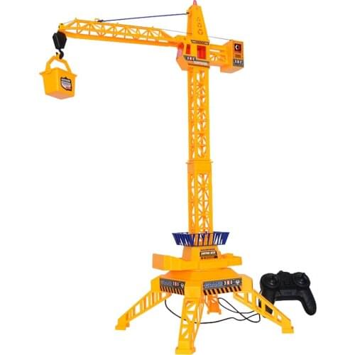 Remote Control Construction Crawler Crane Engineering Vehicle Model Kids Educational Toy