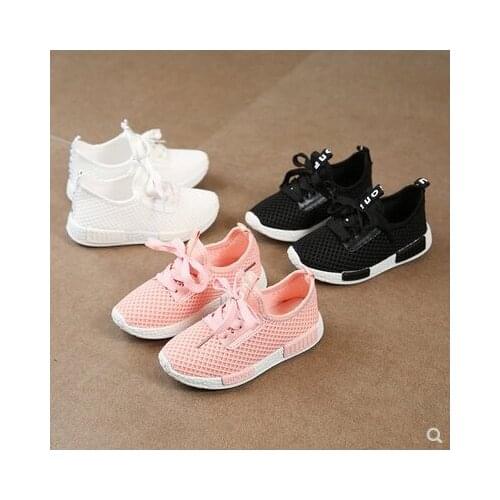 Mexemina Spring Autumn Kids Shoes 2017 Fashion Mesh Casual Children Sneakers For Boy Girl Toddler Baby Breathable Sport Shoe