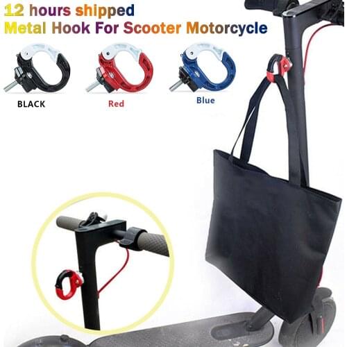 Electric Scooter Front Hook Hangers Parts For Xiaomi M365 1s Pro 2 Helmet Bags Claw Kid Scooter Grip Handle Bag For M365 Pro M36