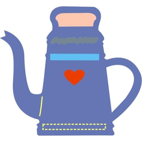 Metal teapot paper die cutting dies for Scrapbooking/DIY Easter wedding Halloween Easter card