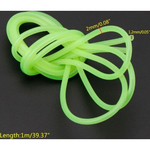 N0HA Fishing Night Luminous Tube Fluorescent 1m Glow Sub Line Rig Tackle Accessories
