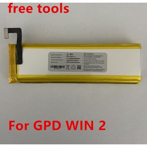 New 4900mAh 6438132-2S Tablet PC Battery For GPD WIN 2 WIN2 /GPD MicroPC Handheld Gaming Laptop,GamePad 7.6V