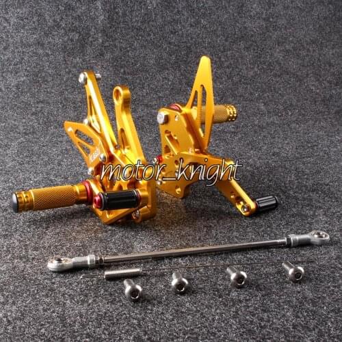 New Rearset Rear set Foot pegs For Z1000 2014 Gold
