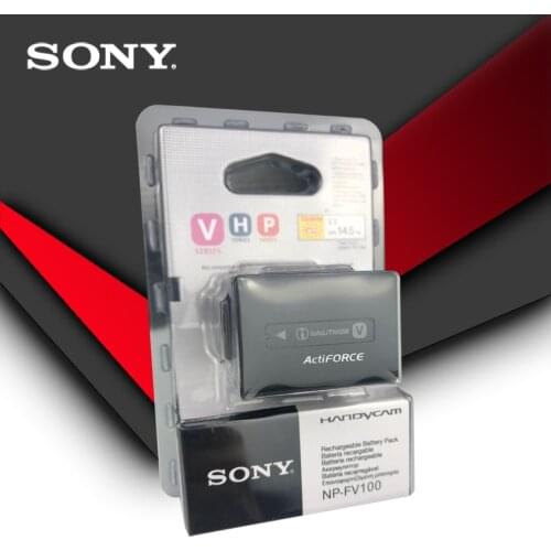 Sony Original NP-FV100 NPFV100 NP FV100 FV30 FV50 FV70 FP50 FP90 FP91 FH50 FH70 FH60 FH100 HDR-CX170 HDR-CX300 CX170