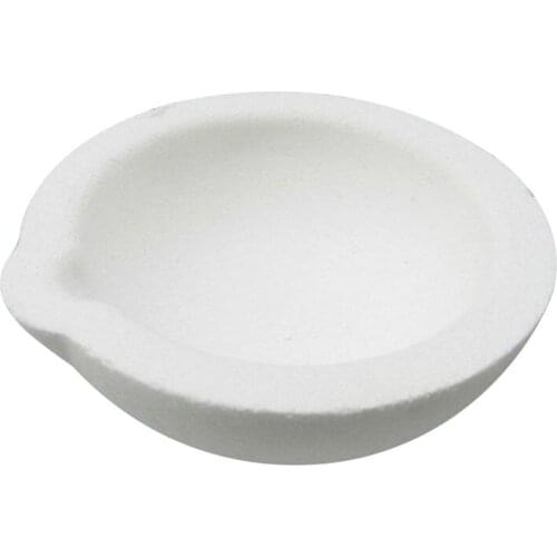 Melting Dish Crucible Cup Ceramic Casting 2.2inch Silica Melt Gold & Silver Jewelry white