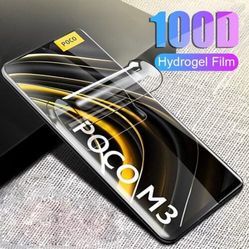 Poco m3 X3 NFC 2020 M 3 Pocom3 POCOX3 Screen Protector Hydrogel Film Protective Flim For Xiaomi Poco M3 X3 NFC M 3 X 3 Pocom3