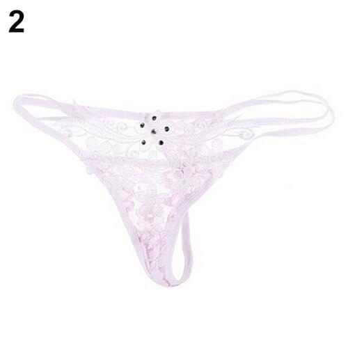 Women Sexy Lace Hollow Thongs G-string Briefs Panties Knicker Lingerie Underwear Christmas Gift 6YVM