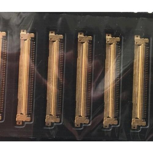 2PCS) Laptop screen cable buckle screen cable interface socket 40p connector for Asus X550 C DP