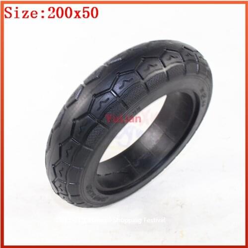 200X50solid tires Electric Scooter Tyre With Wheel 8" Scooter 200x50 Tyre Inflation Electric Vehicle Wheel