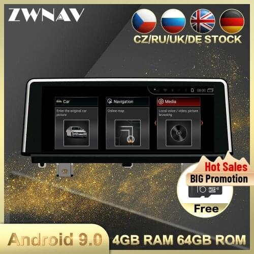 Android 9.0 car radio stereo for BMW 3 F30 F31 F34 F35 F80 2011+ For BMW 4 F32 F33 F36 F84 2013+ multimedia player gps head unit