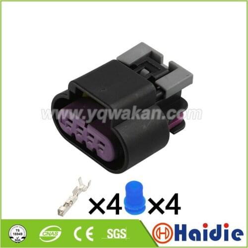Free shipping 2sets 4pin Auto Electric Housing Plug Waterproof Wiring Harness Connector 15326815