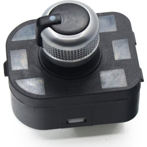 Side Mirror Switch Without Floding Adjust Knob for Audi A1 A3 A4 S4 B6 A6 Q7 R8 TT Seat Exeo 2001-2012 4F0959565A / 4F0 959 565A