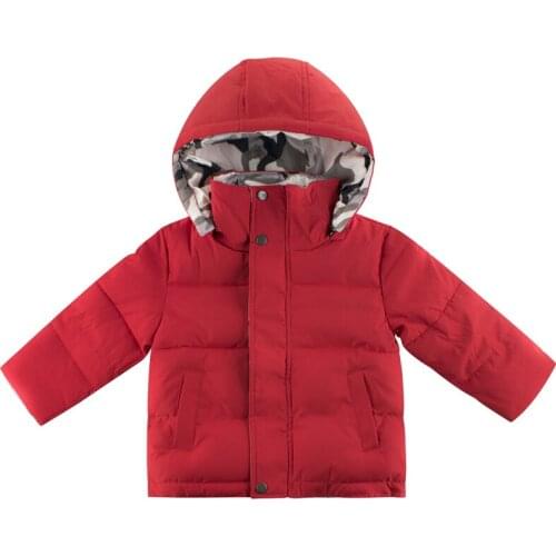 Kids Coats NEW Baby Outerwear Childen Winter Jackets Baby Boy Clothes Down Jacket For Children Boys Warm Coat 2-8 Yrs Clothes