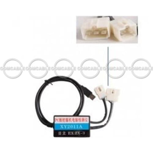 Engine diagnostic scanner for Hitachi Excavator Diagnositc Cable Dr.ZX diagnostic USB cable 4pin and 6pin cont connectors