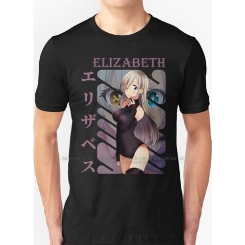 Elizabeth Liones | The Seven Deadly Sins | Anime T Shirt 100% Pure Cotton Elizabeth Liones Elizabeth Liones Liones Elizabeth