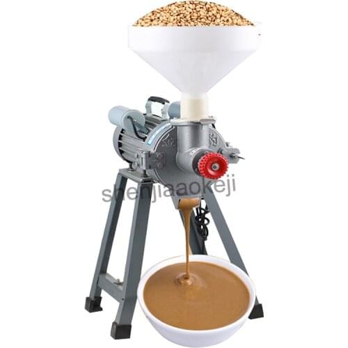 Multifunctional commercial sesame sauce machine Household Mute grinding refiner grinding peanut butter mash sauce grinder