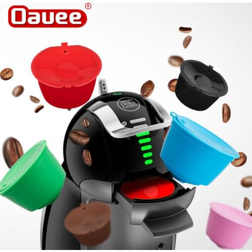Reusable Coffee Capsule Filter Cup for Nescafe Dolce Gusto Refillable Caps Spoon Brush Filter Baskets coffee accessories