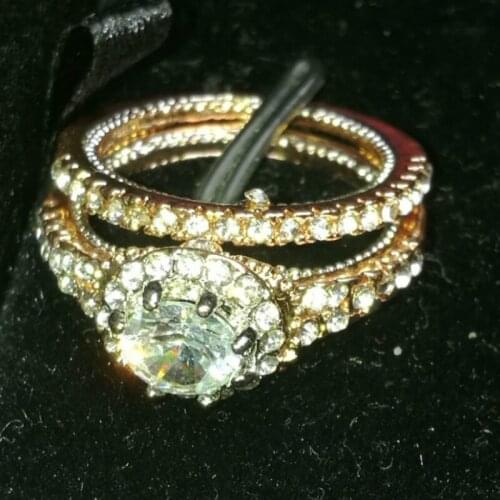 NIBASTAR Women's Gold Rings