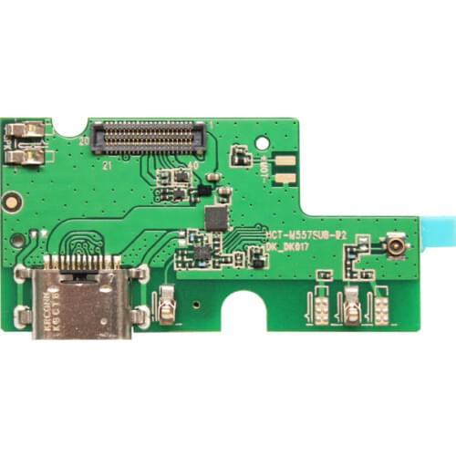 Original For Blackview A80 Pro USB Board Charging Port Microphone Type-C Plug Repair Part Replacement