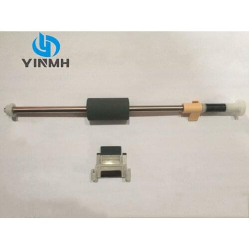 1 Set Secondhand Feed Roller Assembly +Pad Assy for Avision AV121 AV160 AT100 AV180+ AW1000 AV122 Feed Roller +Pad Assembly
