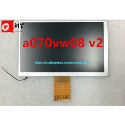 Suitable for 7 inch TFT AUO LCD monitor A070VW08 V2 V0 industrial equipment LCD screen 800 * 480 (RGB) for Mt6070ih free shippin