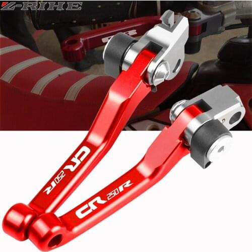 CNC Motorcycle Dirt Pit Bike Motocross Pivot Brake Clutch Levers For Honda CR250R 1992-2007 1993 1994 1995 CR250 CR 250 R 250R