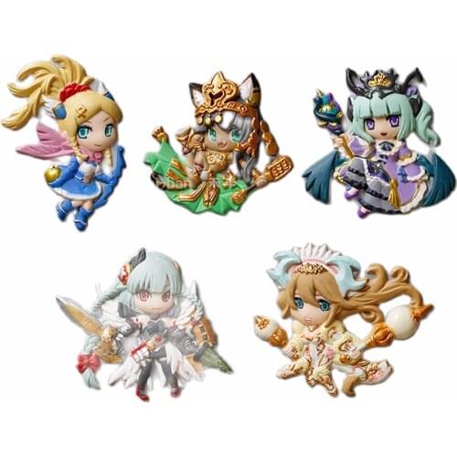 Cartoon Anime Girl Fondant Chocolate Clay Silicone Mold Cake Decoration Tool