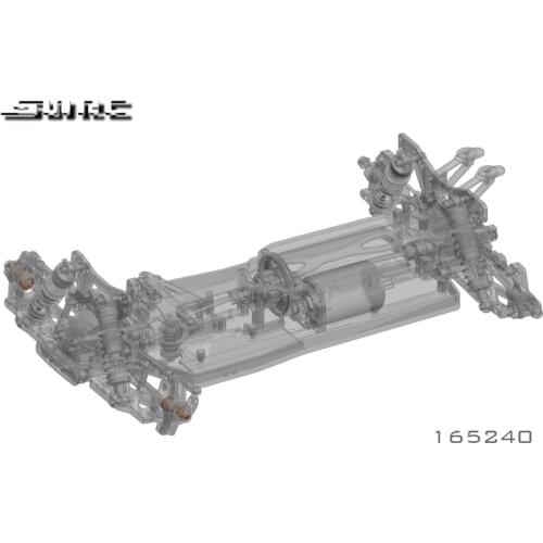 SNRC DK4 165240 FRONT DRIVE AXLE 5*28MM - SPRING STEEL