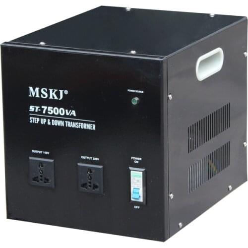 ST-7500 Watt Voltage Converter Transformer AC 220V/110V