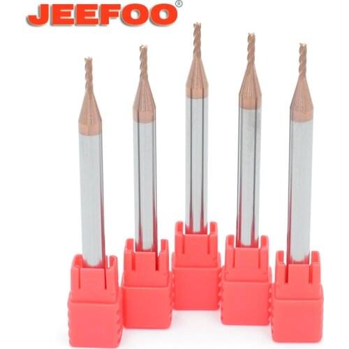 Cnc Carbide End Mills Tungsten Machine Milling Cutter Tools 4 Flute Metal Key Seat Face Router Bit 6 8 12mm Shank HRC55