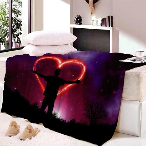 Rose Flower Watercolor Vintage Fleece Blanket Office Sofa Cashmere Blanket Bed Cover Bedspread Warm Blankets for Beds