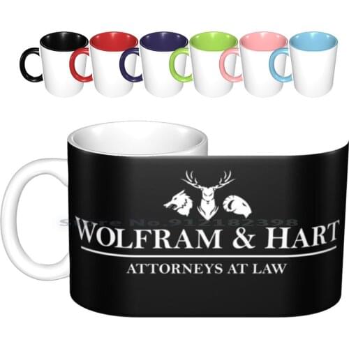 Wolfram And Hart : Inspired By Buffy The Vampire / Angel Ceramic Mugs Coffee Cups Milk Tea Mug Buffy The Vampire Buffy Summers