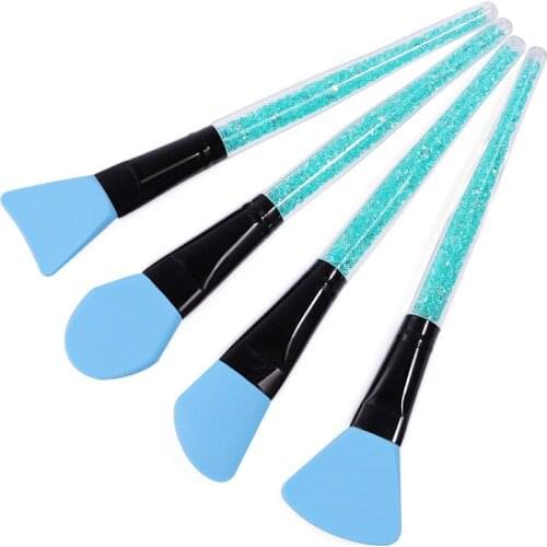 4pcs/set DIY Mask Brushes Mud Mixing Facial Foundation Multi-function Nail Brush