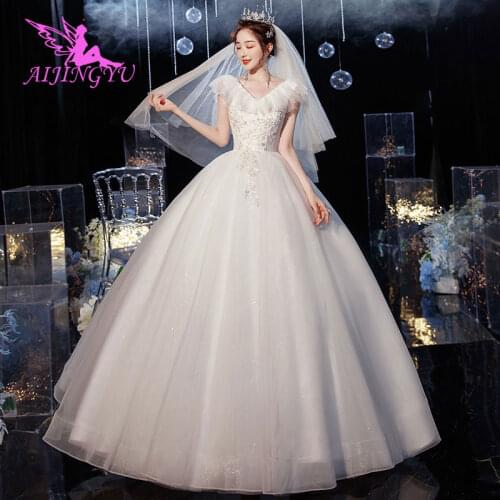AIJINGYU Muslim Bridal Dresses 2 Piece Gowns Free Shipping Affordable Bridals With Color Plus Size Gown Wedding Dress Ideas
