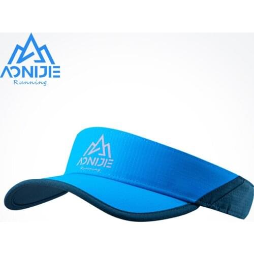 AONIJIE E4080S Lightweight Adjustable Sports Summer Sun Visor Cap Hat with Strap Anti UV For Beach Golf Fishing Marathon