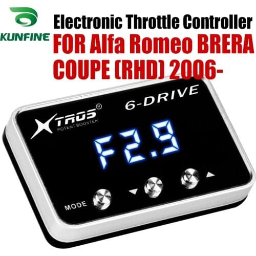 Car Electronic Throttle Controller Racing Accelerator Potent Booster For Alfa Romeo BRERA COUPE RHD 06-19 Tuning Parts Accessory