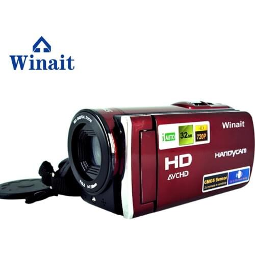 Freeshipping 3.0 Inch 12MP 720P HD Digital Camera Professional DV With 16X Digital Zoom Mini Camera Video Camera HDV-666