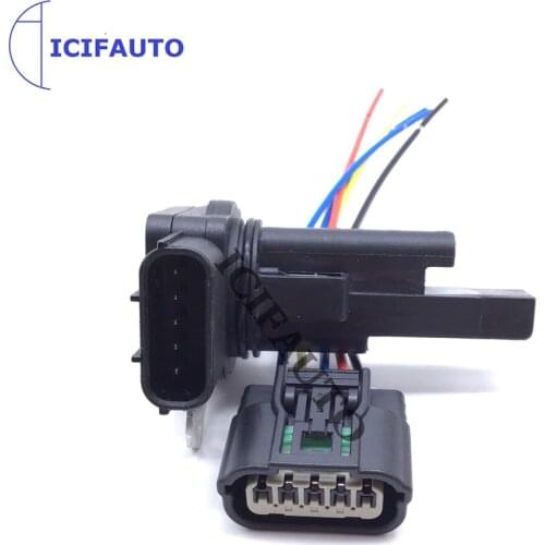 Mass Air Flow Sensor Meter MAF With Connector Plug For Acura TSX ILX CR-V Civic Crosstour Accord 2.4L 197400-5140 37980-R11-A02