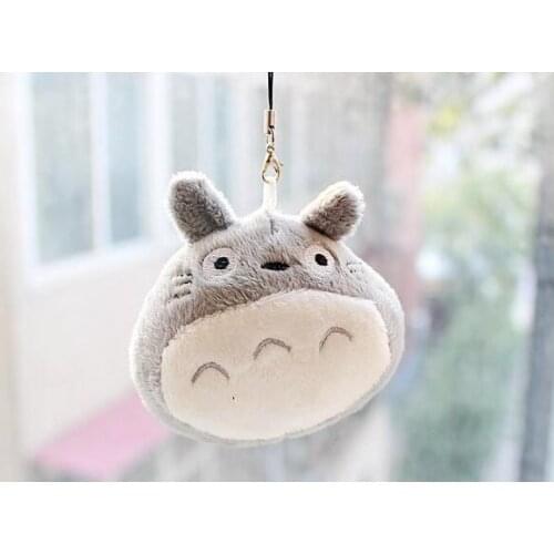 Kawaii Cute MY Neighbor Totoro 8CM Plush Stuffed Toy Phone Strap Doll Gift Toy Bag Pendant Toy Gift Doll