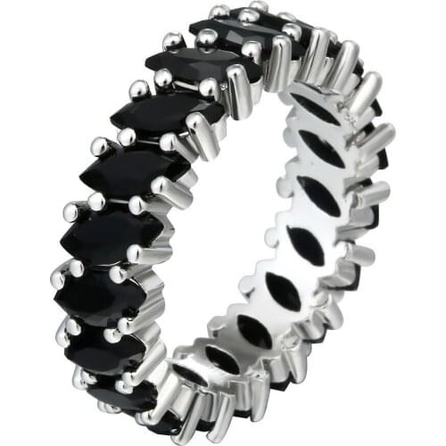 Fashion Simple Multicolor Crystal Ring Lady Elegant Elegant Jewelry Exquisite Romantic Luxury Jewelry Gift Free Shipping