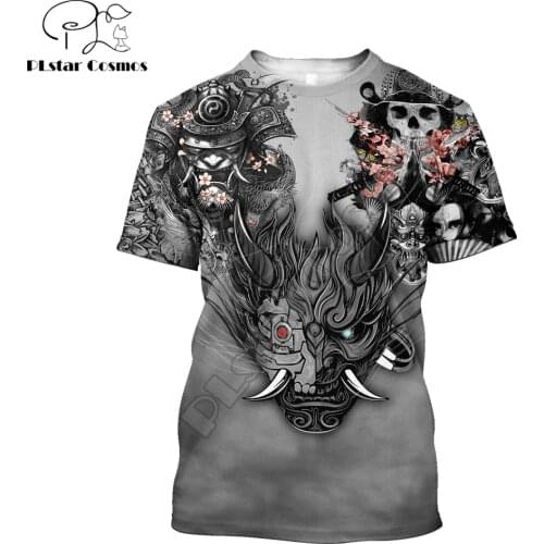Samurai Anime Karate and Judo 3D All Over Printed Men t shirt Summer Harajuku Casual short Sleeve Tee shirts Unisex tops TX-20