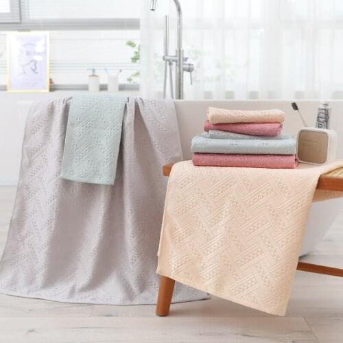 Drop Shipping Microfiber Towels Soft Face Bath Towel Set Summer Bathroom Towels for Adults Absorbent Home Men And Women Couples