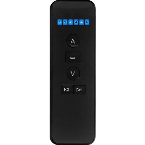 RF433 Remote Emitter Electric Curtain Remote Controller, Multi-channel Remote Control For AOK Curtain Motor Smart Home Preferred