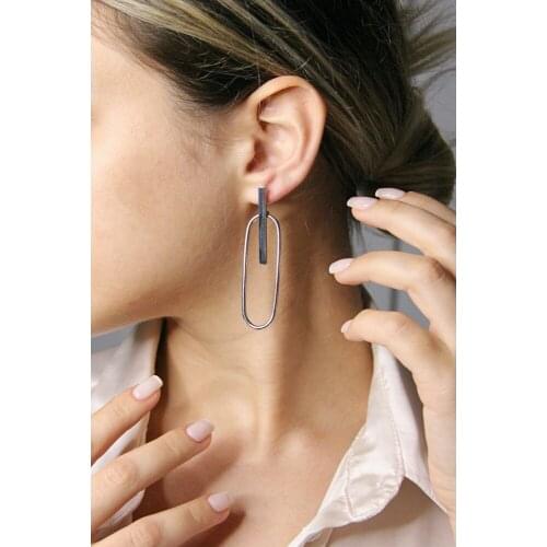 Argentum Concept-Silver Design Earrings-K089701