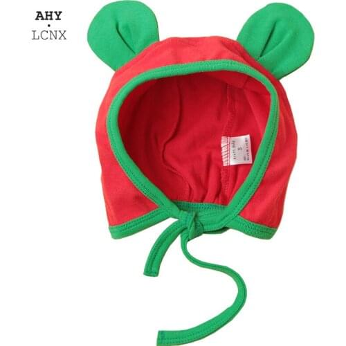 Thin Spring Autumn Cute Frog Ear Baby Hat Children Cotton Knitted Infant Hats Beanie for Boy Girl Kids Hats Girls Boys Caps