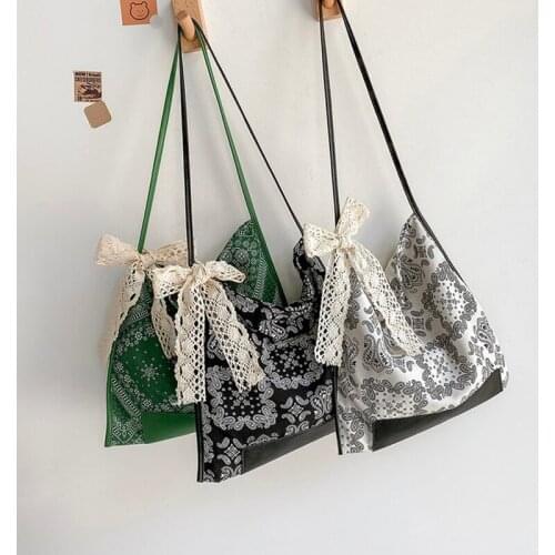 Womens Fashion Designer Shoulder Bag Canvas Bow Zipper Shopping Tote Woman 2021 Summer Beach Large Messenger Bag for Women