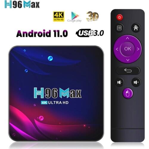 X96 MAX V11 4GB 64GB Android 11 Bluetooth-compatible 4.0 Smart TV Box 2.4GHz Wifi BT RK3318 Processor X96Max V11 Set Top Box
