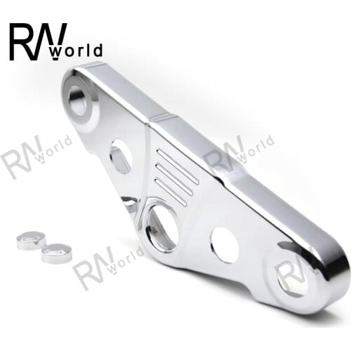 Triple Tree Top Cover Deco For HONDA VTX1300 2003-2009 Motorcycle Chrome Sticker Decoration Accessories 2004 2005 2006 VTX 1300