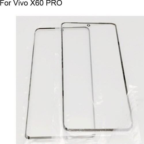 High quality For Vivo X60 Pro Front Outer Glass Lens Touch Screen Outer Glass without Flex cable For Vivo X 60 Pro